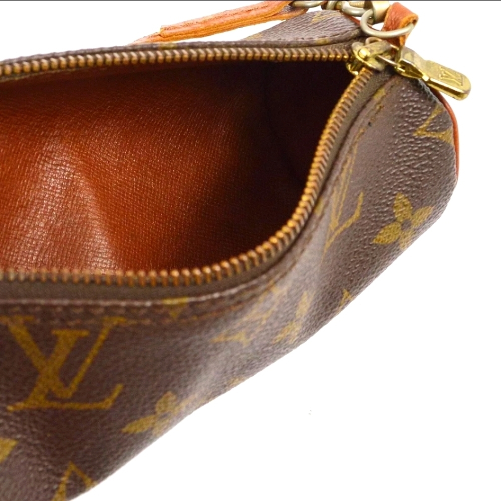 Louis Vuitton PAPILLON 30 Handbag Pouch Monogrammed Canvas - Picture 16 of 17